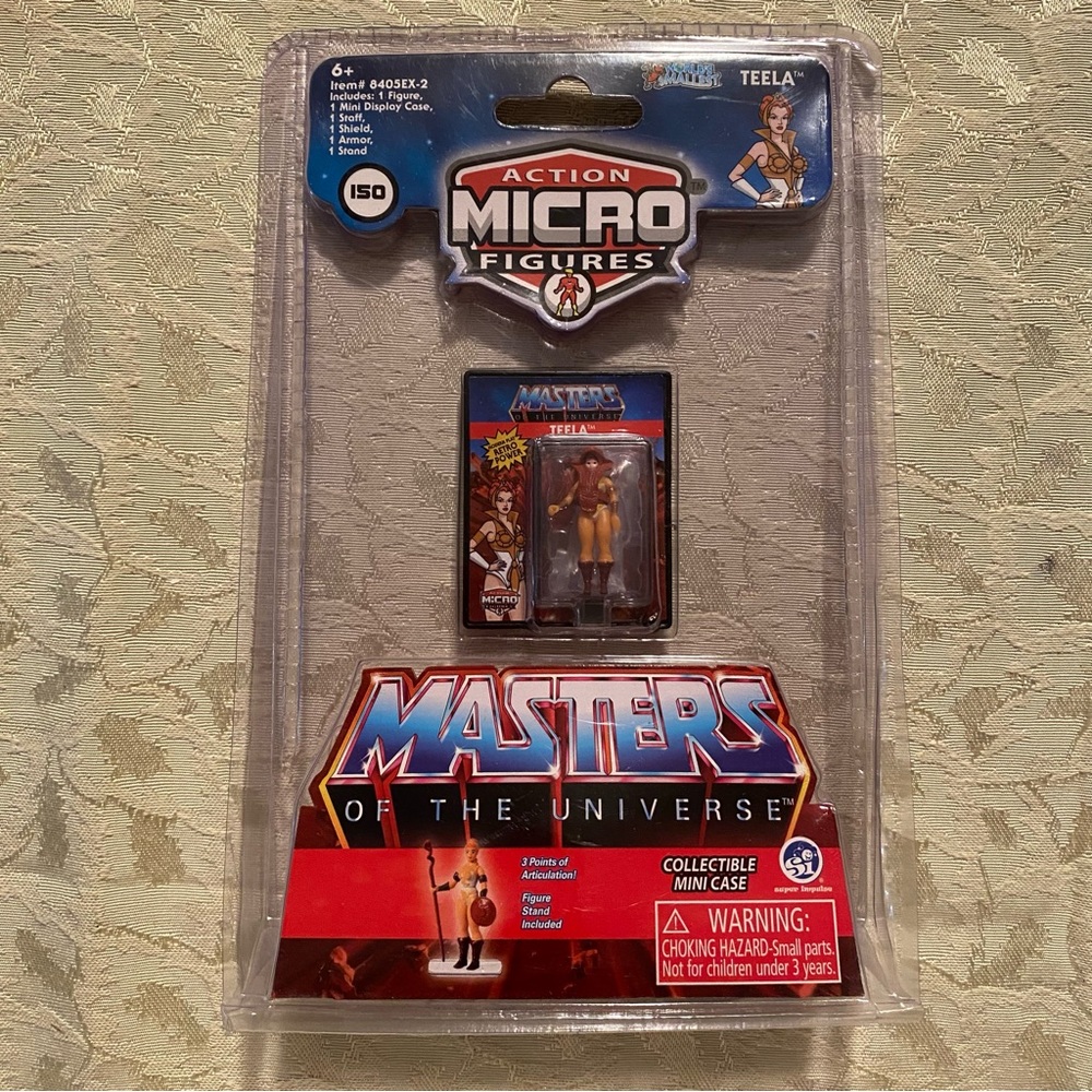 World’s Smallest Action Micro-Figures Masters of the Universe “Teela”